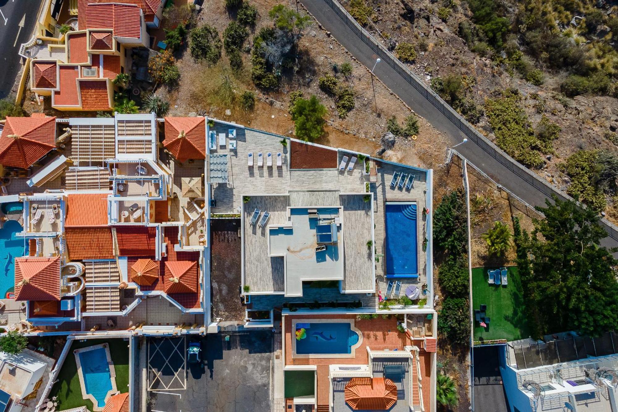 Fabulous Contemporary 5 Bedroom Villa With Private Heated Pool, Sleeps Max 13 Callao Salvaje Exterior photo